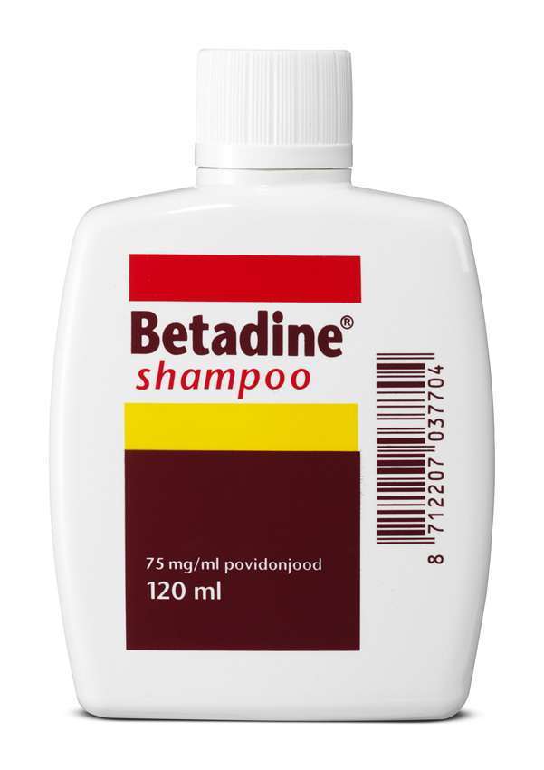 trainer Vernauwd Fitness Betadine Shampoo / desinfecteren van de hoofdhuid